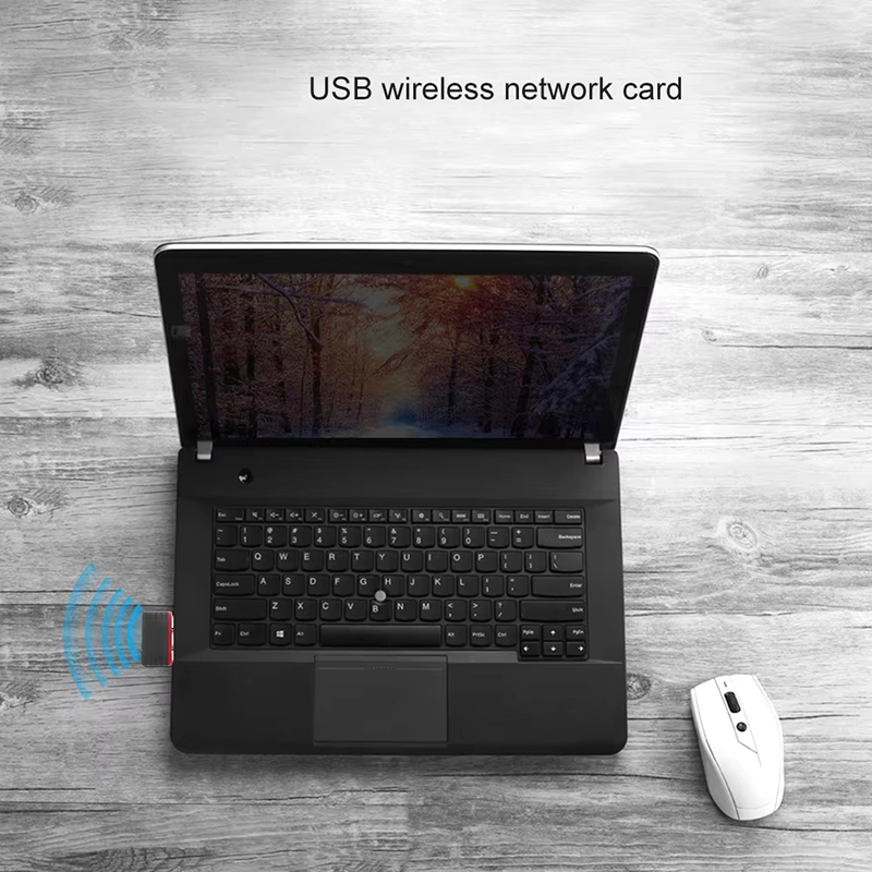 2.4Ghz Wireless Mini USB WiFi  - огляд і ціна Gigabit Network Card