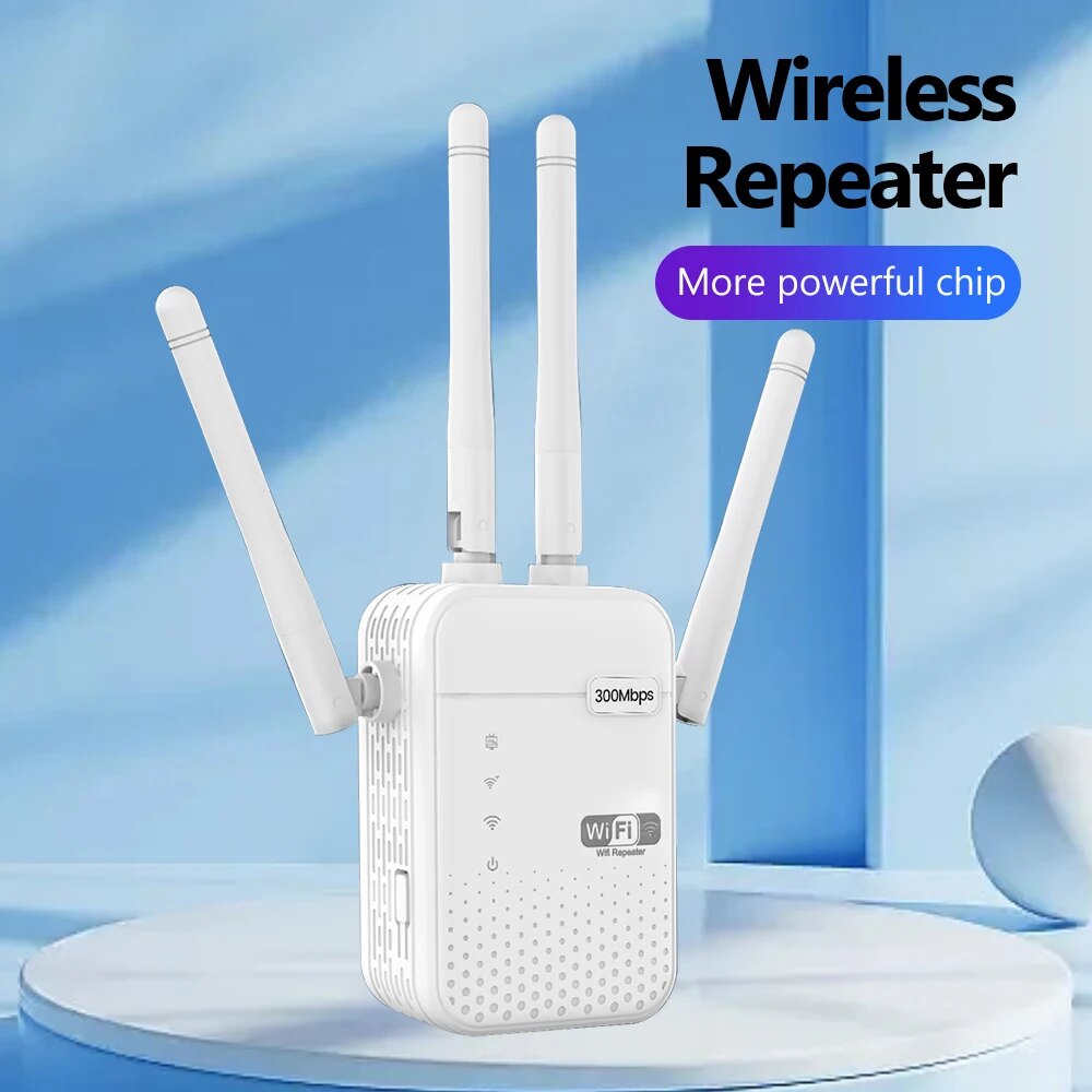 300Mbps Wireless WiFi Repeater - огляд і ціна Wifi Range Extender