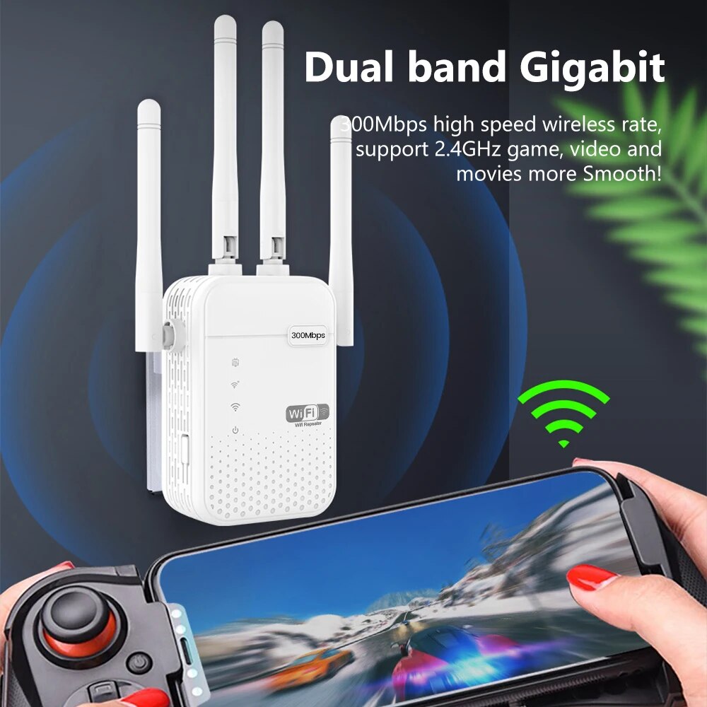 300Mbps Wireless WiFi Repeater - огляд і ціна Wifi Range Extender