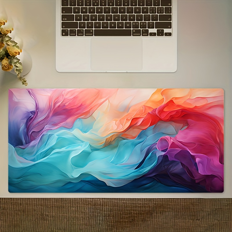 Large Abstract Color Mouse Pad - огляд і ціна Office Desk Tech Accessories
