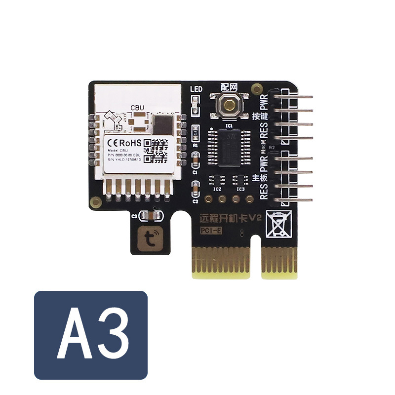 1Pc A3 Tuya Wifi PC Power Swit - огляд і ціна Gigabit Network Card