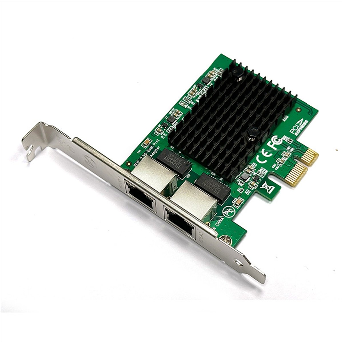 ABAN 2 Port 2.5G PCIe Network  - огляд і ціна Gigabit Network Card