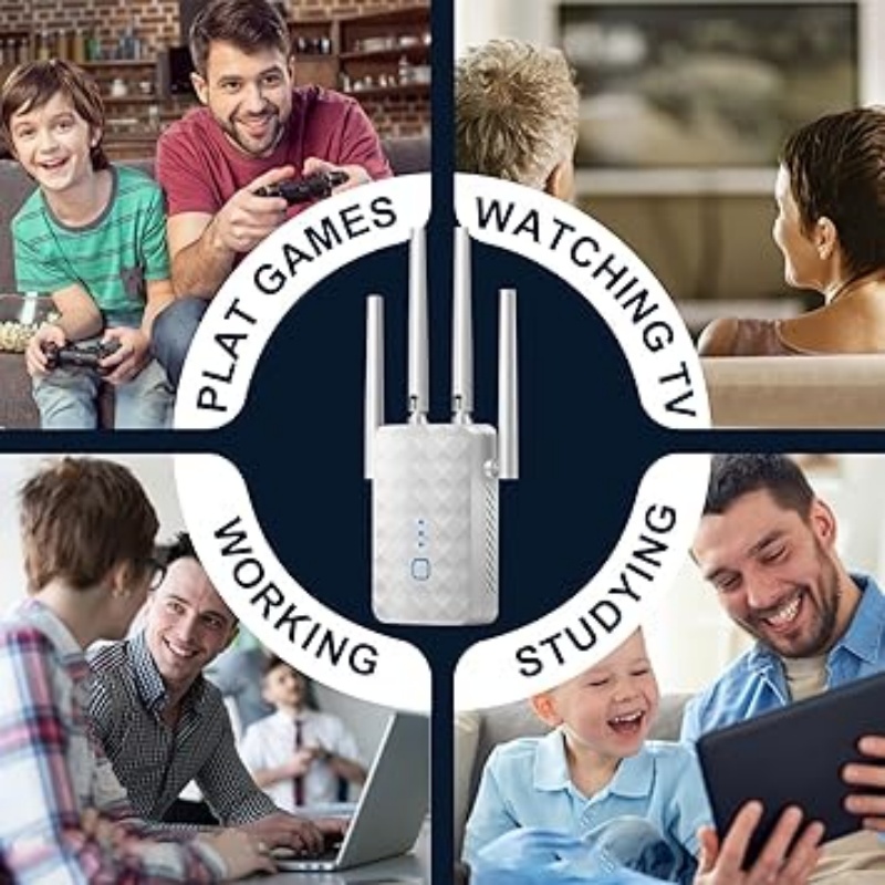 1200Mbps WiFi Repeater Wireles - огляд і ціна Wifi Range Extender