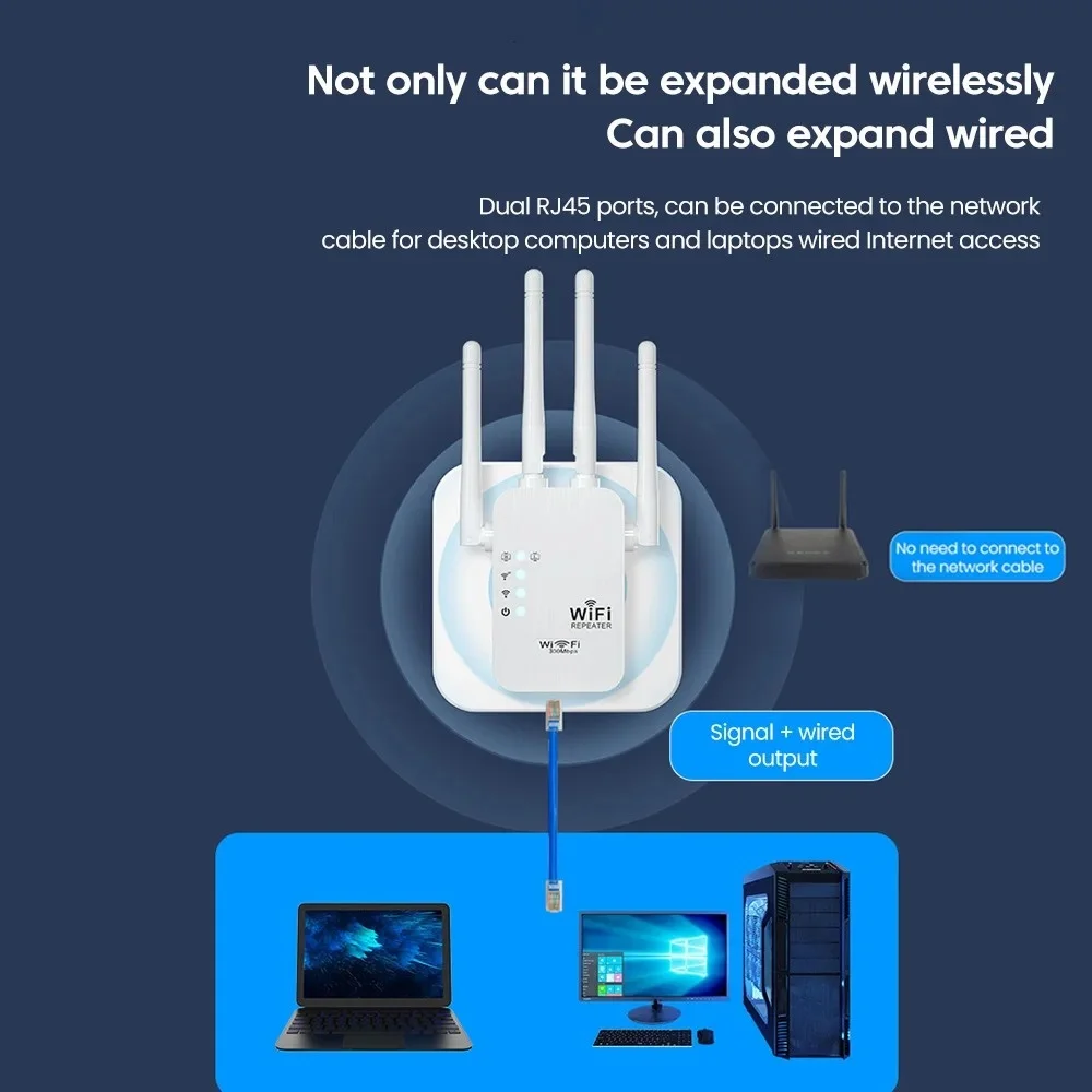 300Mbps Wireless WiFi Repeater - огляд і ціна Wifi Range Extender